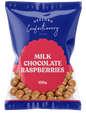 Milk Chocolate Raspberries, 150g