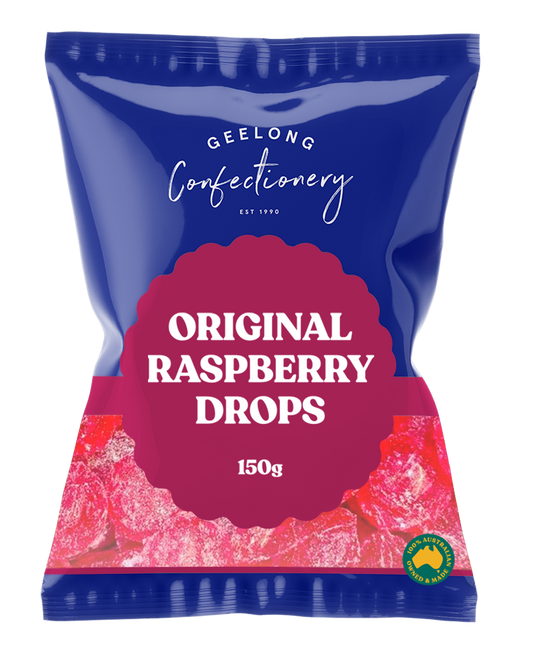 Original Raspberry Drops 150g