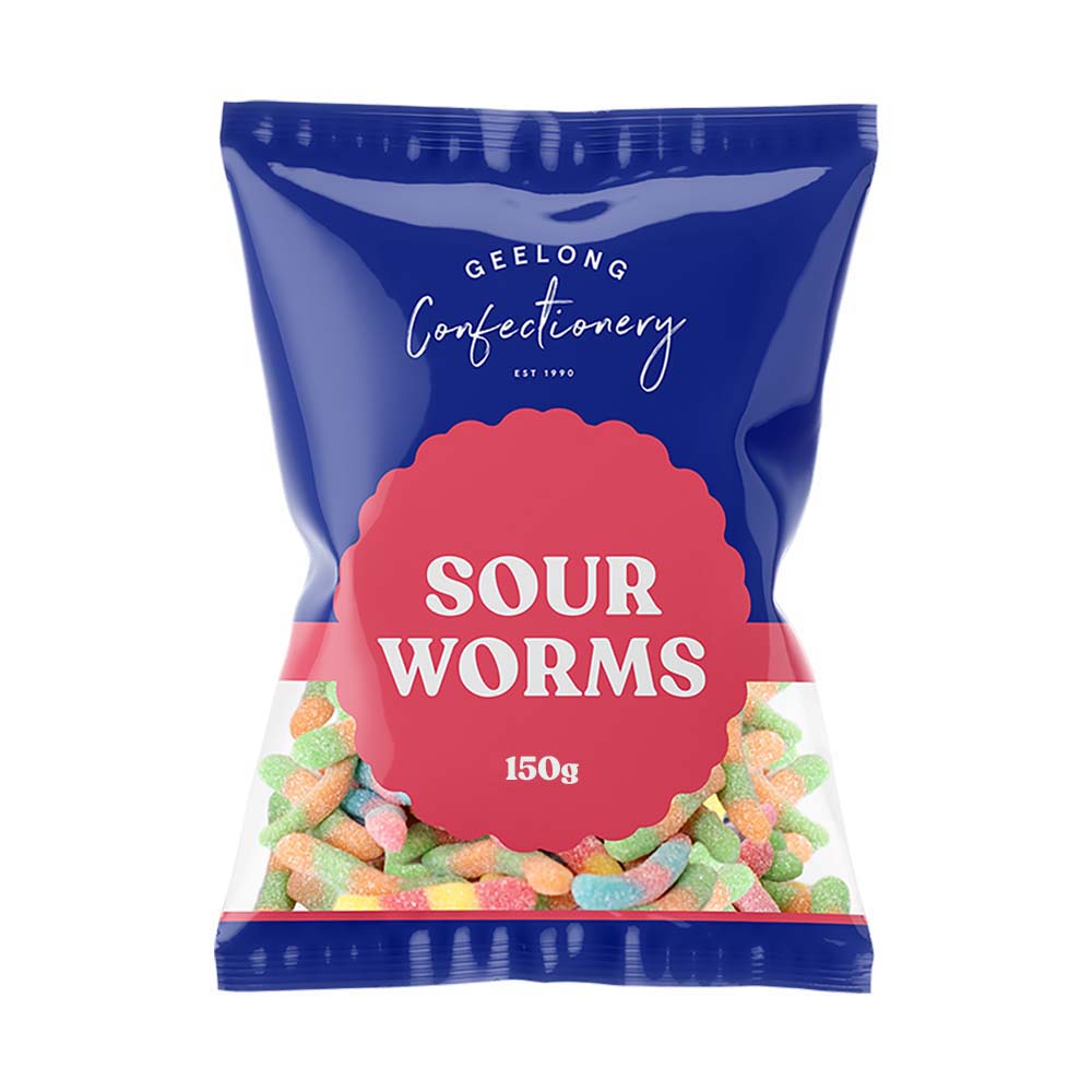 Sour Worms, 150g