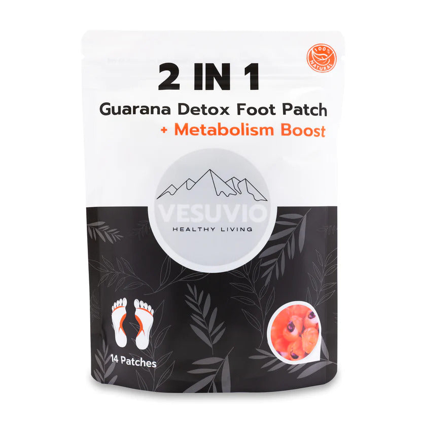 Guarana Detox (3/6) Foot Patch + Metabolism Boost (14 Pack)
