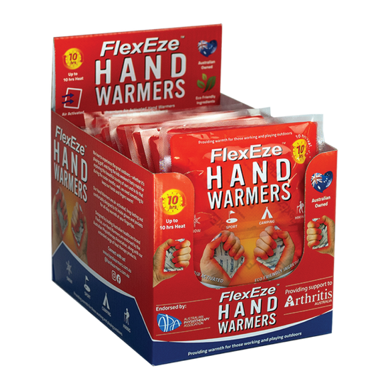 Hand Warmers 40 Pack (20 pairs) FlexEze