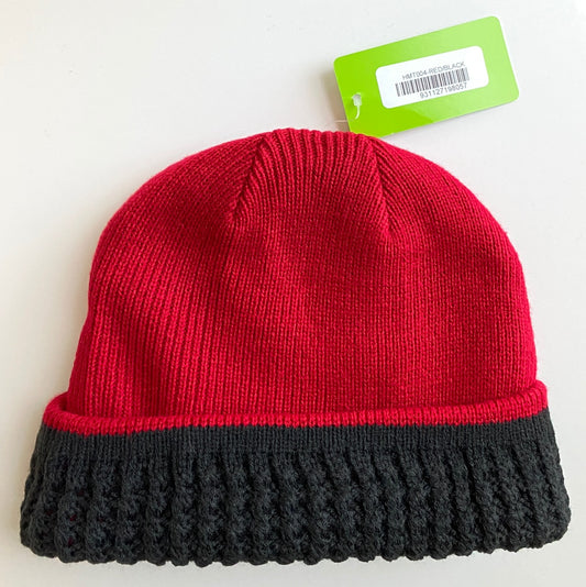 Reversible Beanie - RED/BLACK