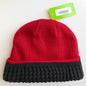 Reversible Beanie - RED/BLACK