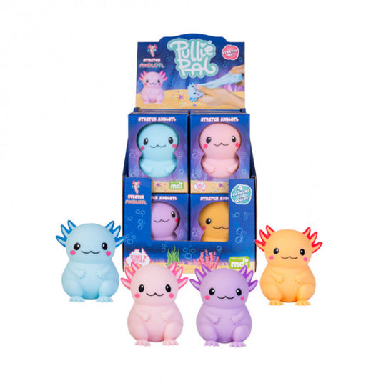 AXOLOTL Pullie Fun Stress Stretch toy (Box of 12)