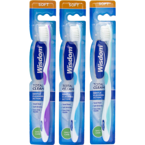 SOFT Total Clean Toothbrush, Wisdom