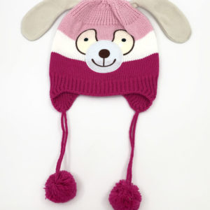 Pink Puppy Beanie - INFANT
