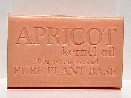 Box of 8, APRICOT & CALENDULA Pure Plant Oil Soap 200g
