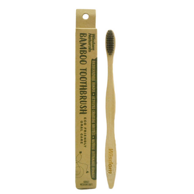 Natural BAMBOO Toothbrush, Wisdom