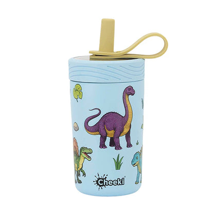 400ml DINOSAUR INSULATED NEW KIDS EMBOSSED DESIGN