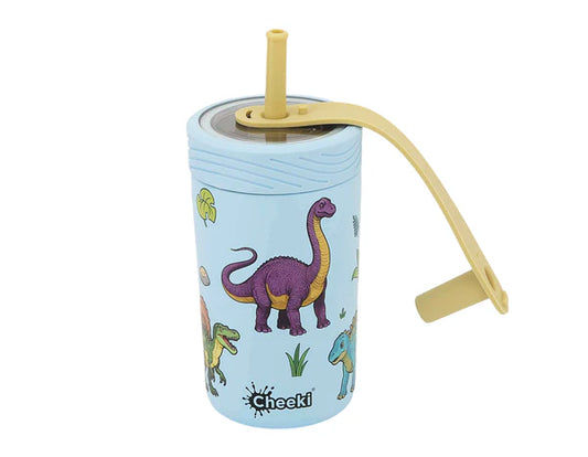 400ml DINOSAUR INSULATED NEW KIDS EMBOSSED DESIGN