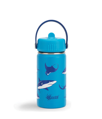 400ML INSULATED LITTLE ADVENTURER BOTTLE - SHARKS