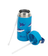 400ML INSULATED LITTLE ADVENTURER BOTTLE - SHARKS