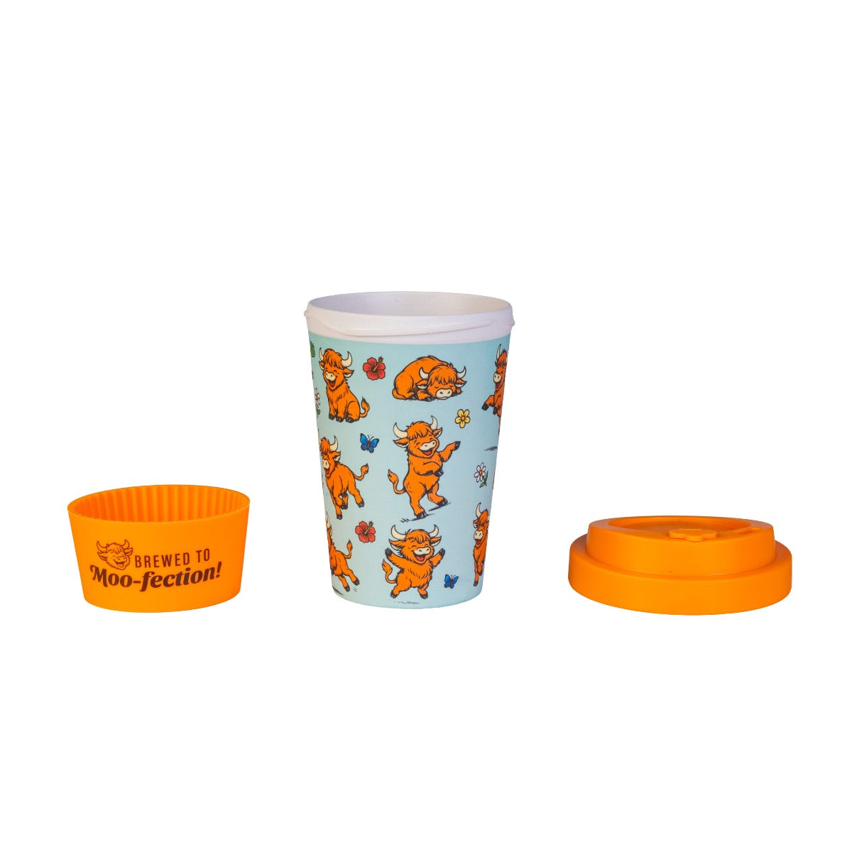 HIGHLAND COW ECO-TO-GO CUP