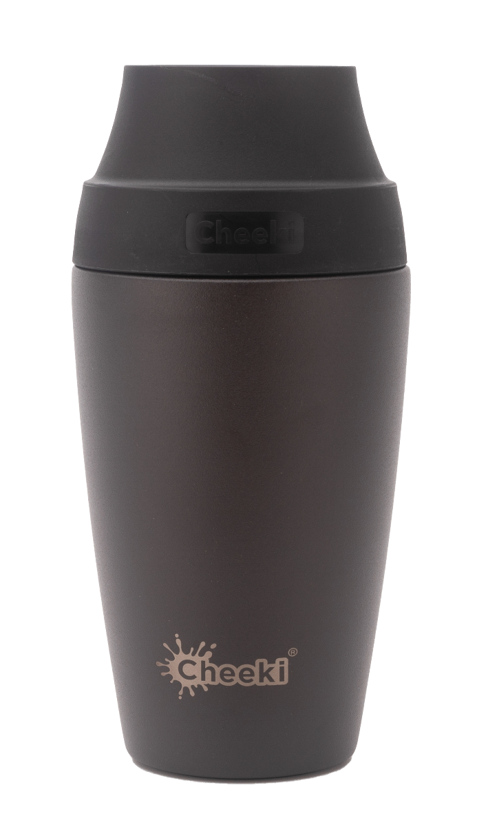 350ML INSULATED COFFEE MUG - CHOCOLATE