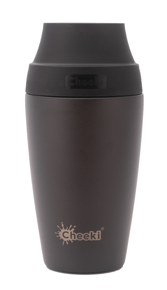 350ML INSULATED COFFEE MUG - CHOCOLATE