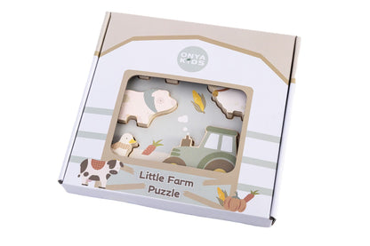 Wooden Farm Puzzle, Onya Kids
