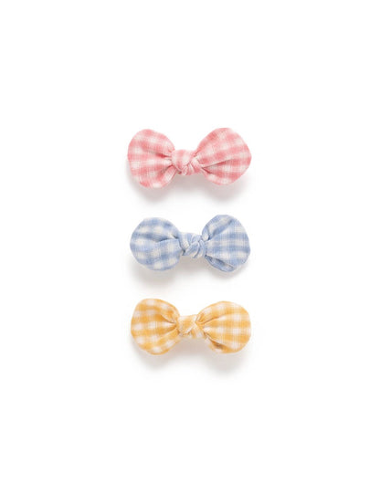 3 Pack KNOT BOW Clips