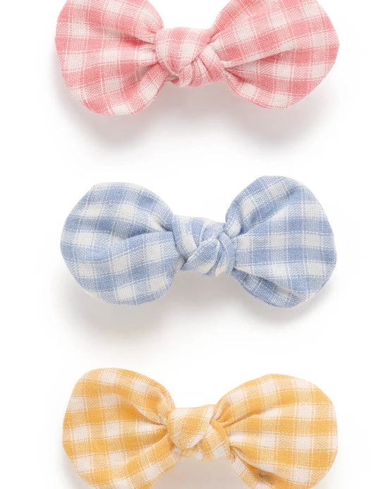 3 Pack KNOT BOW Clips