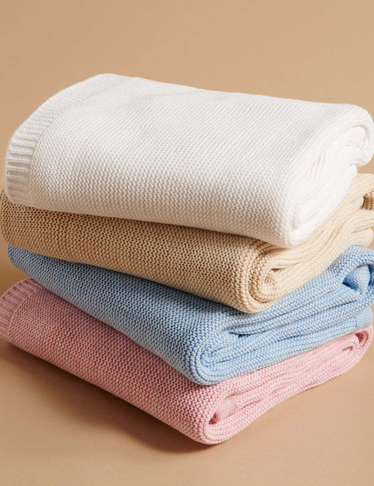 Pink Textured Blanket