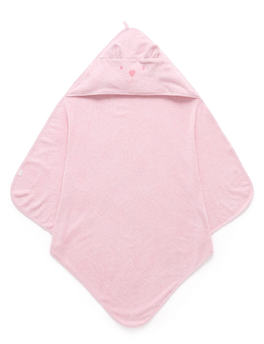 Pink Hooded Towel