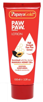 (Pack of 12) 100ml Lotion Paw Paw, PapayaGold