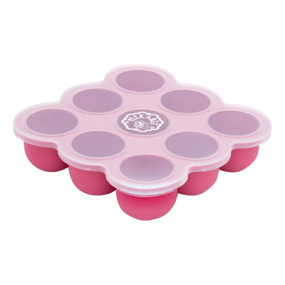 Silicone Food Storage Tray - Raspberry
