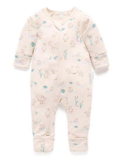 GOOSE Printed Zip Growsuit