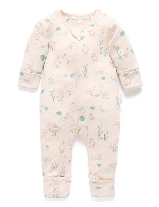 GOOSE Printed Zip Growsuit