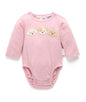 PINK Puppy Applique Bodysuit (000)