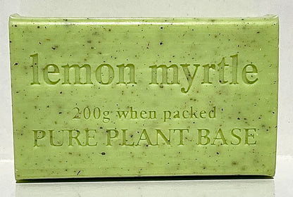Box of 8 UNWRAPPED, Pure Plant Lemon Myrtle 200g Soap