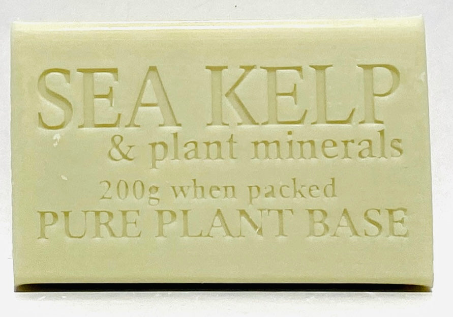 Box of 8, SEA KELP & PLANT MINERAL 200g soap