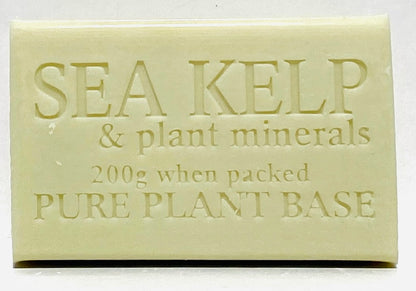 Box of 8, SEA KELP & PLANT MINERAL 200g soap