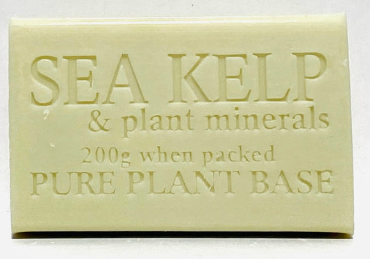 Box of 8, SEA KELP & PLANT MINERAL 200g soap