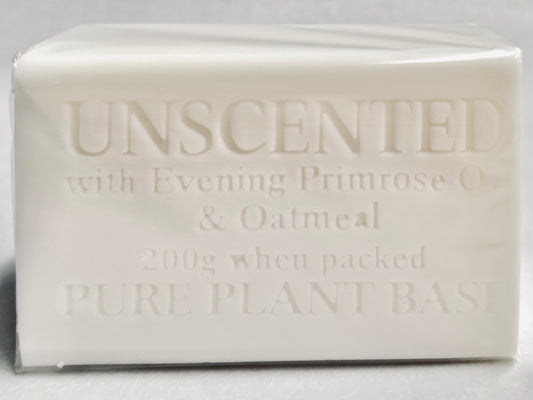 Box of 8, UNSCENTED PURE PLANT 200g soap