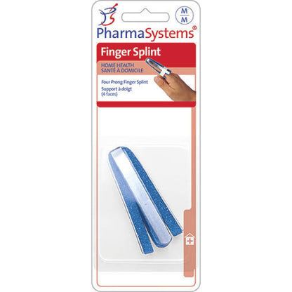 PS213M - Four Prong Finger Splint, MEDIUM