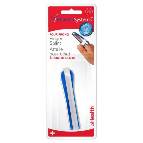 PS213L - Four Prong (2/12) Finger Splint, Large (MOQ 2)
