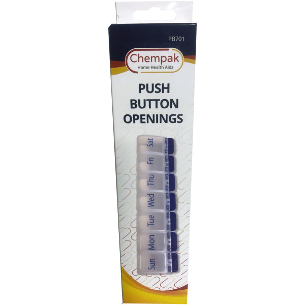 PB701 - Push-Button Weekly Organiser