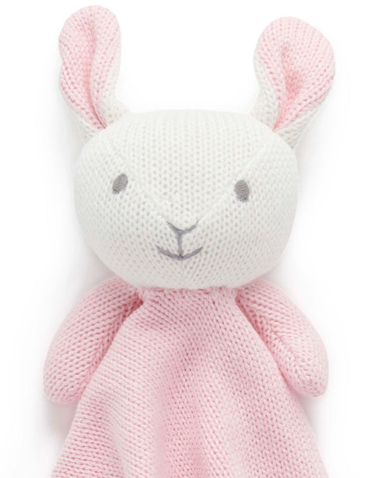 Knitted Bunny Comforter