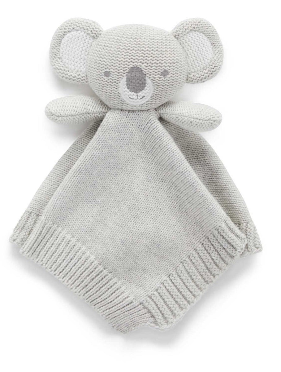 Knitted Koala Comforter