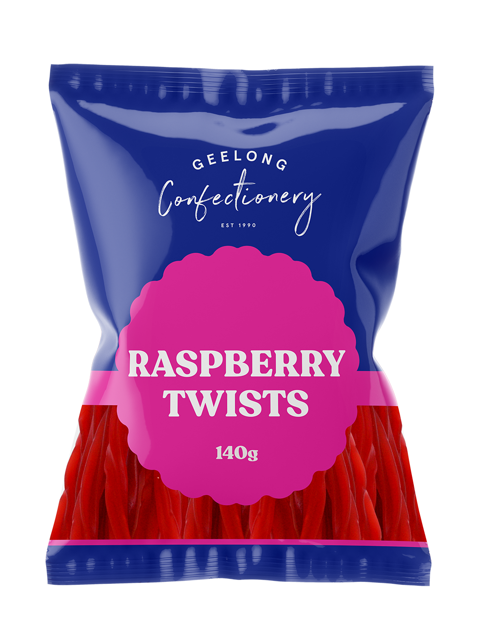 Raspberry Twist, 140g
