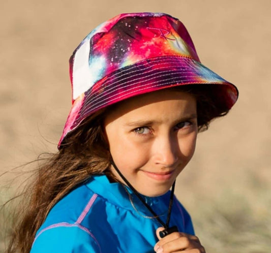 Star - Microfibre Bucket Hat (Sizes +)-SMALL