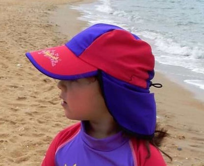 Azalea & Purple - Lycra Legionnaire Hats - INFANT