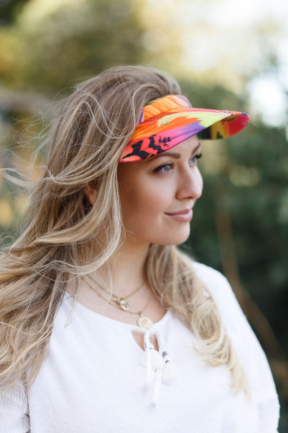 Rosella Print Visor (ONE SIZE)