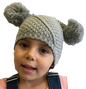 Winter Double Pom Pom Beanie