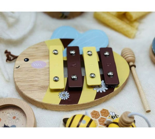 Wooden Bumble Bee Xylophone
