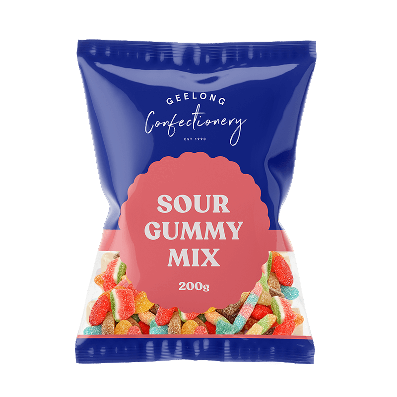 Sour Gummy Mix, 200g