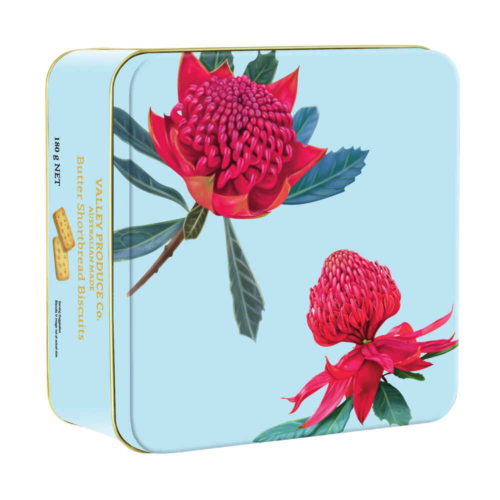 Shortbread TIN -­ Waratah 180g