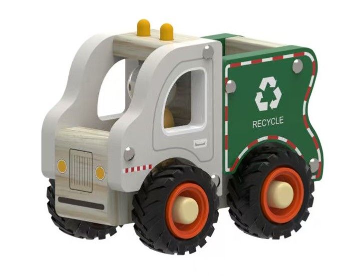 Wooden Rubbish Track