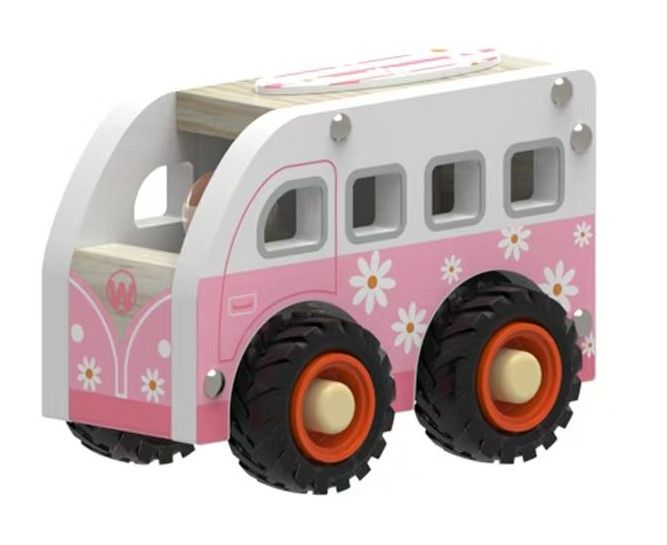 Wooden Pink Combi