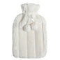 Cream COVER Plush Hot Water Bottle - 20cm, 2L